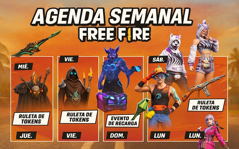 Agenda Semanal Free Fire: Ultimate Guide to November 2025 Events and Rewards Agenda Semanal Free Fire