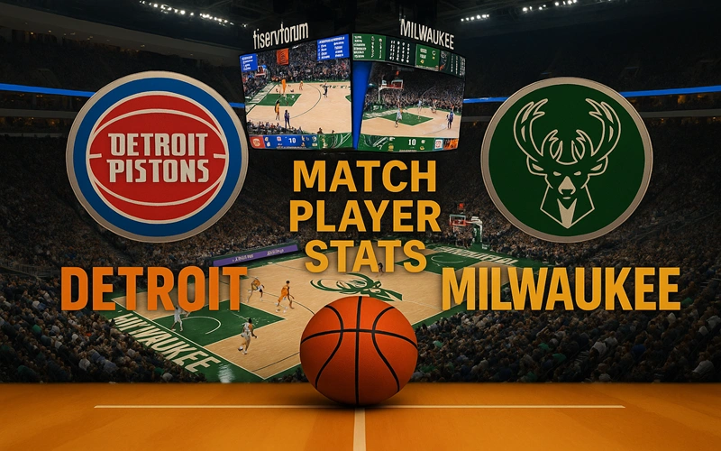 Detroit Pistons vs Milwaukee Bucks Match Player Stats: Epic NBA Cup Showdown Detroit Pistons vs Milwaukee Bucks Match Player Stats